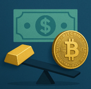 货币供给视角下的资产表现：黄金与比特币谁更抗压？