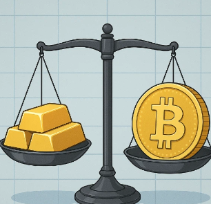 黄金与比特币的货币特性对比：供应机制决定长期表现？